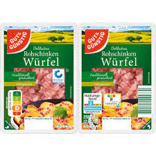 Deli Rohschinken Würfel, G&G