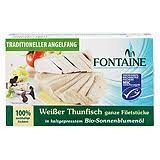 Thunfisch weiß in Bio-Sonnenblumenöl, Fontaine