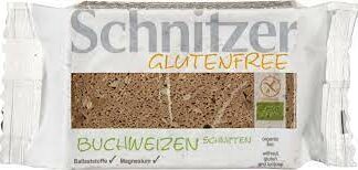Buchweizenbrot Schnitten, glutenfrei, Schnitzer