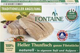 Thunfischfilets natur, Fontaine