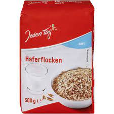 Haferflocken zart, Jeden Tag