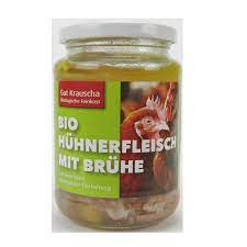 Hühnerfleisch mit Brühe BIOLAND, Gut Krauscha