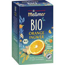 TEE BIO ORANGE INGWER, Meßmer