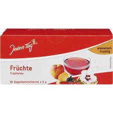Früchtetee, Jeden Tag