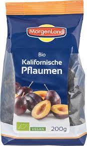 Kalifornische Pflaumen entsteint