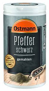 Ostmann Pfeffer schwarz gem.