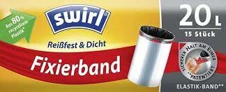 Müllbeutel Fixierband, Swirl