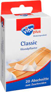 Wundpflaster-Abschnitte , Vitaplus