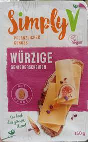 Veganer Käse, Würzige, Simply