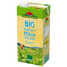 H-Milch fettarm 1,5 % bio, Schwarzwaldmlich