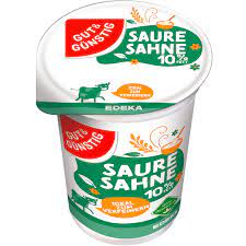 Saure-Sahne,10 % Fett, gut & günstig
