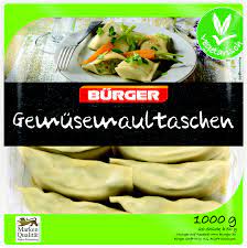 Gemüse-Maultaschen, Bürger