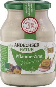 Fruchtjoghurt Pflaume Zimt (Winter), Andechser