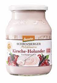 Fruchtjoghurt Kirsche-Holunder DEMETER ,Schrozberger