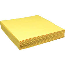 Servietten Gelb