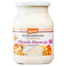 Fruchtjoghurt Pfirsich-Maracuja DEMETER