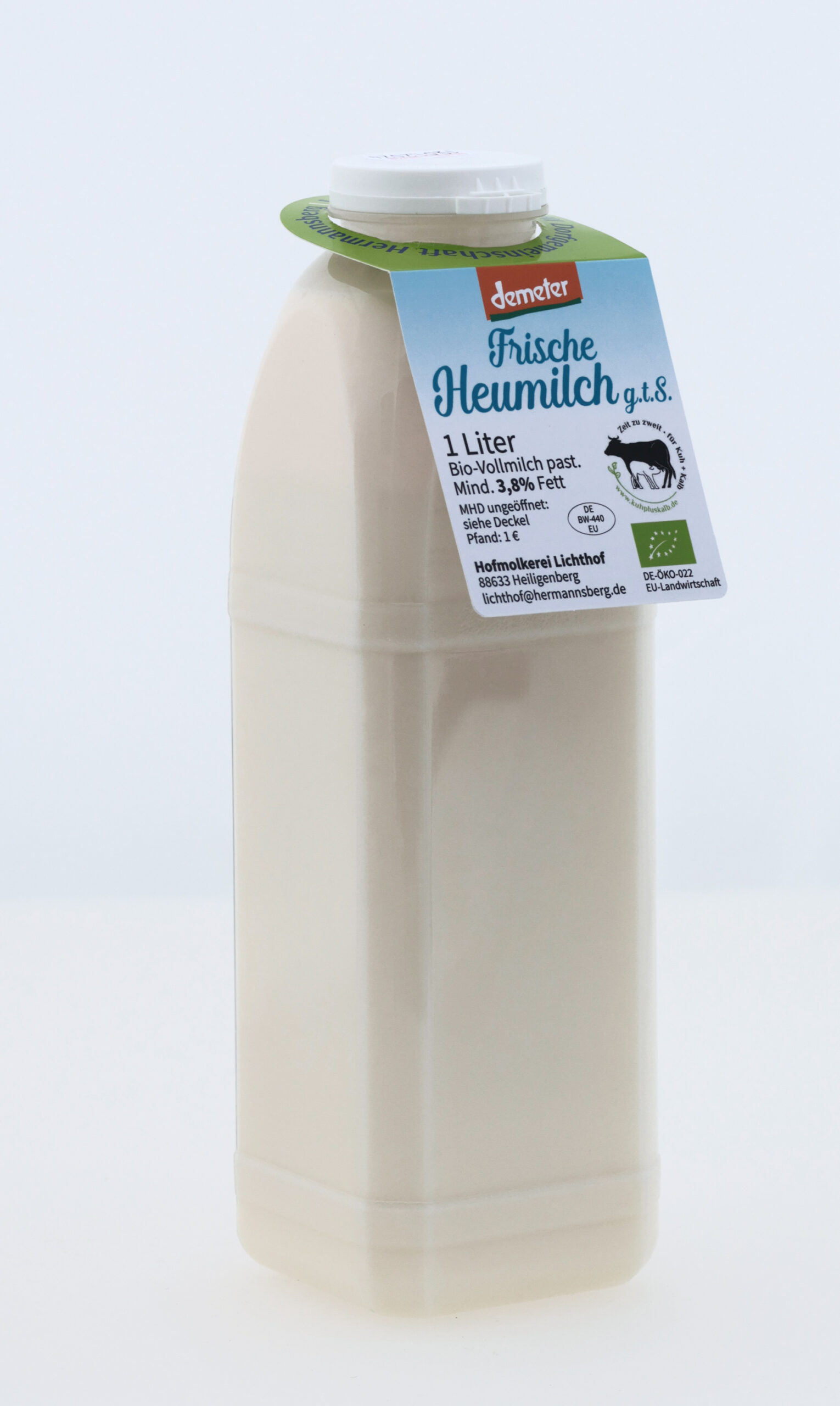 (Lichthof) Vollmilch, pasteurisiert 1L